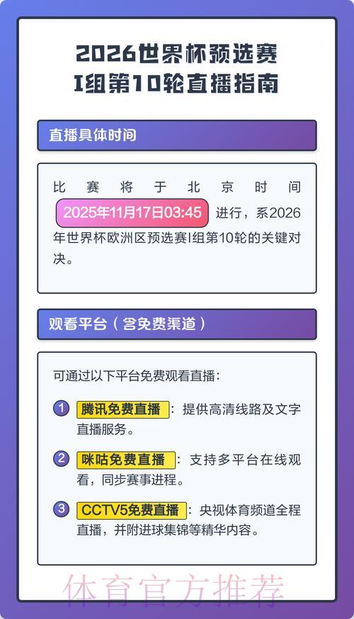 2026世界杯全程直播平台精选及收看攻略 2026世界杯全程直播平台精选及收看攻略